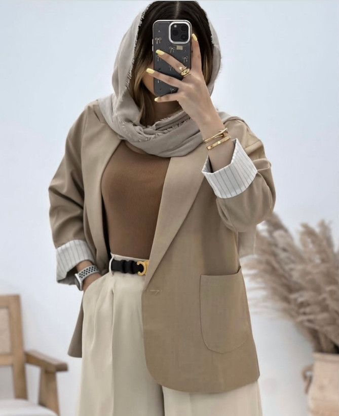 مانتو کتی زنانه جنس بزایاق درجه ۱